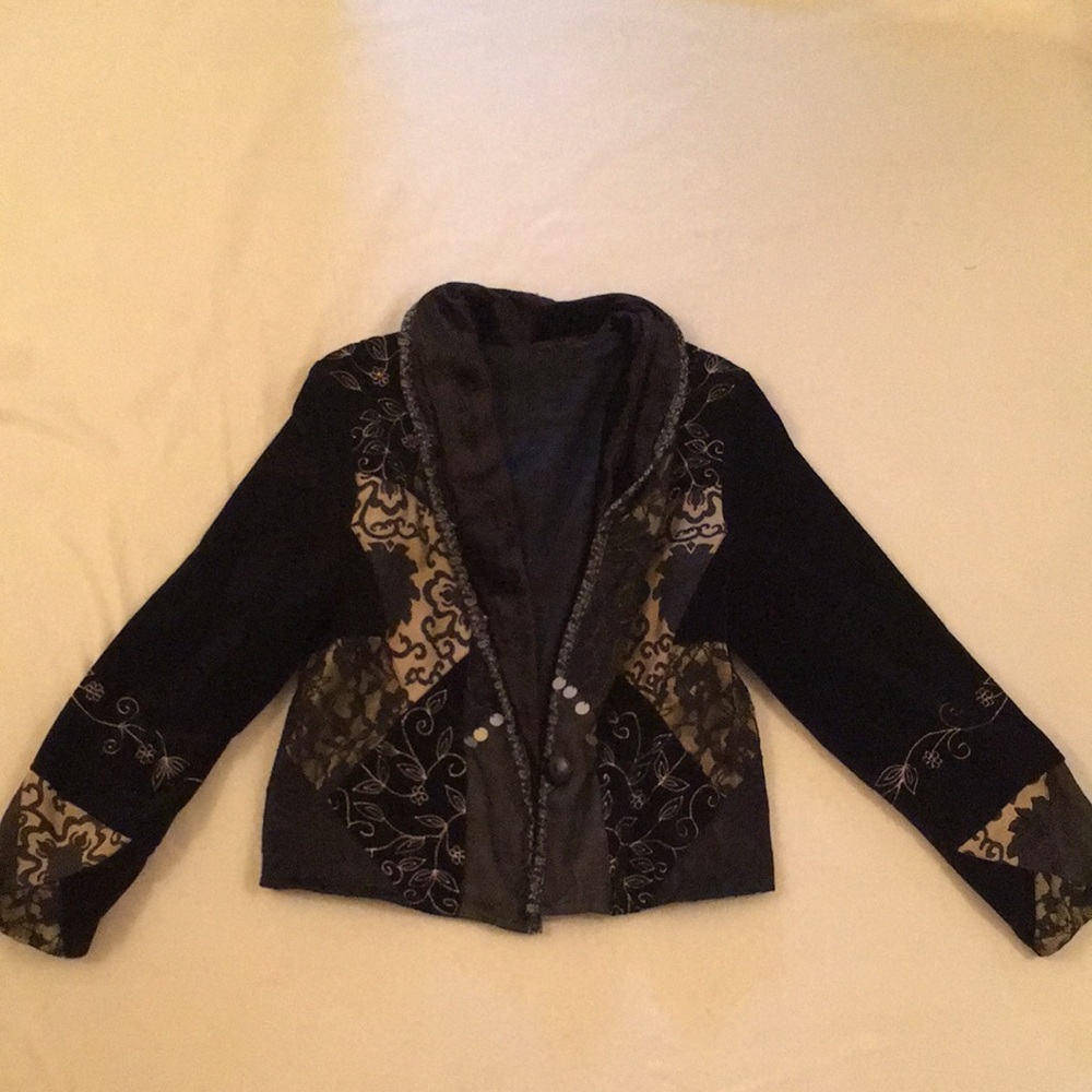 Funky Velvet Blazer